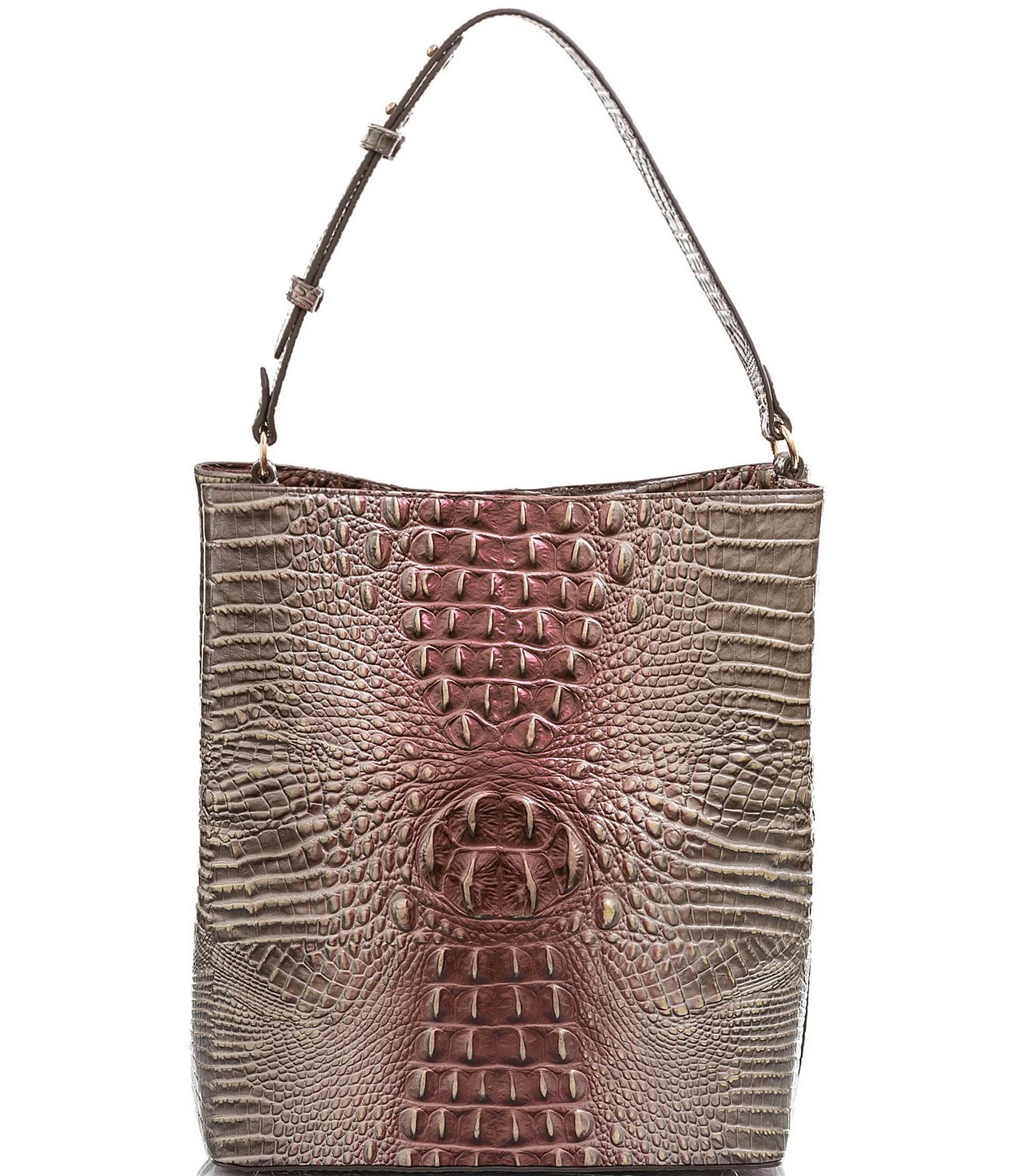 Large Garnet Bucket Bag B178430
