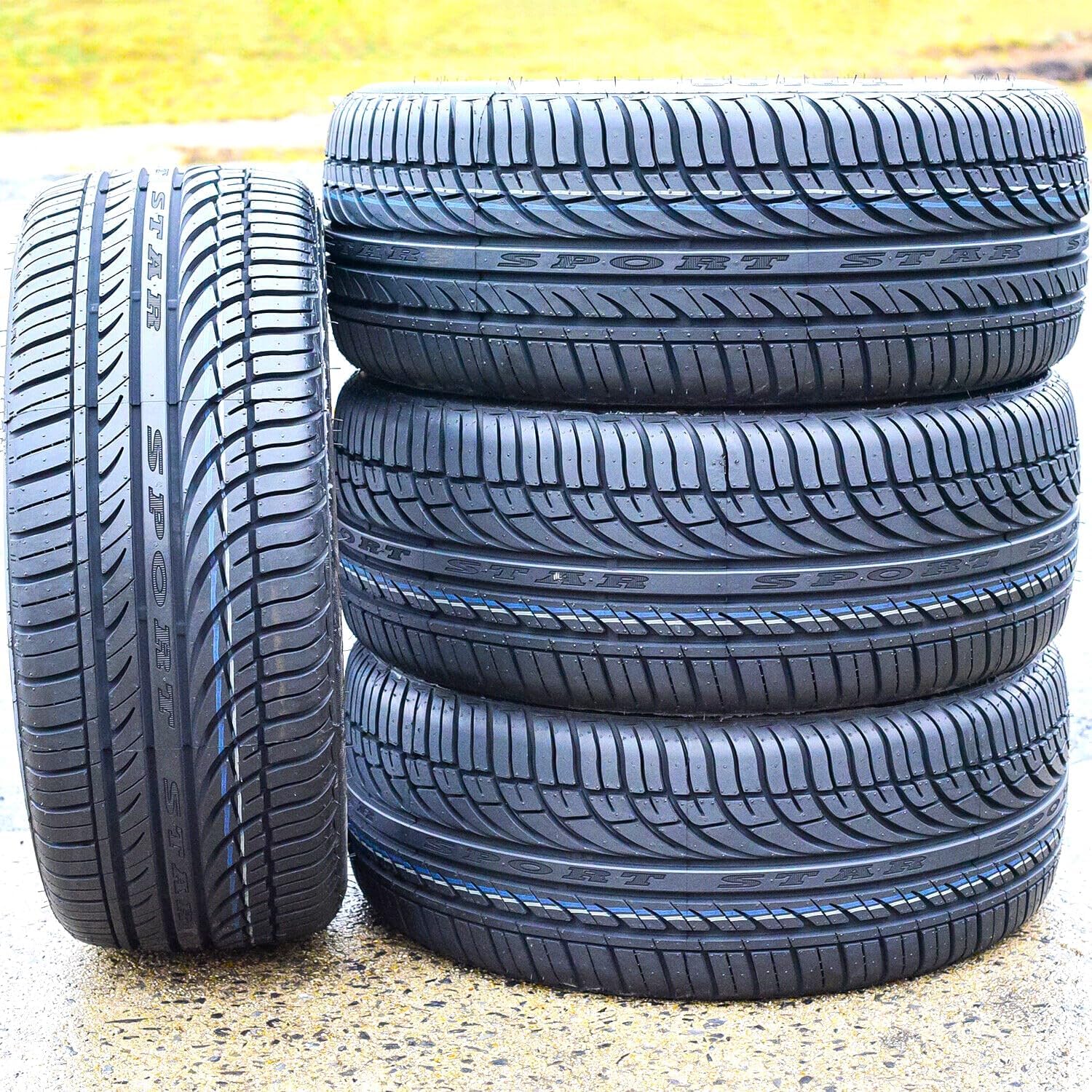Set of 4 All-Season Passenger Car Performance Radial Tires 205/50R16 87V F519015