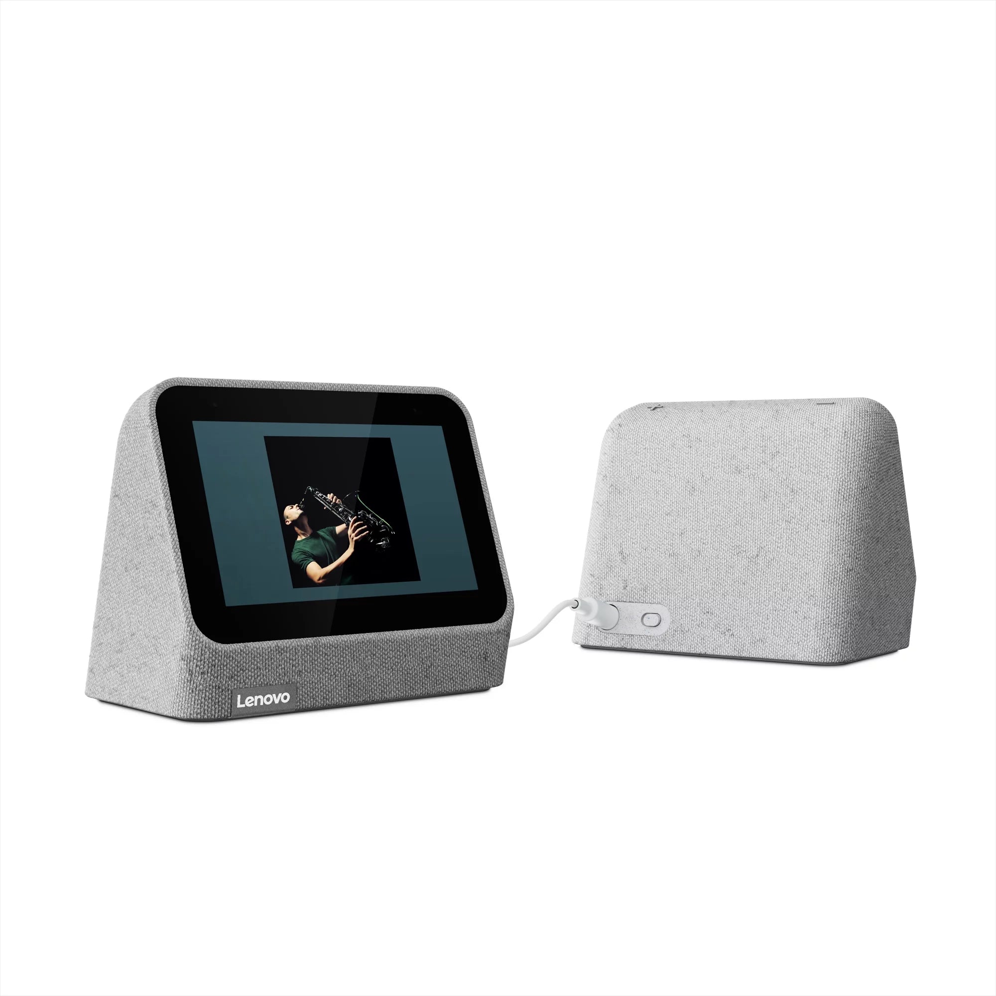Smart Clock 2 with Wireless Charging Dock - Heather Grey W228405