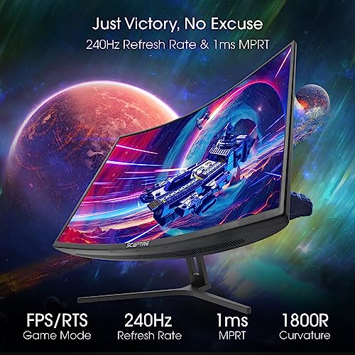Curved 32-inch Gaming Monitor V8808