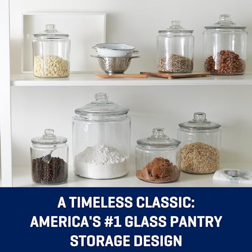 1 Gallon Glass Jar with Lid, Set of 2 M276568