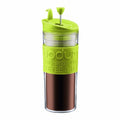 Black 15oz Vacuum Insulated Stainless Steel Travel Press P6662