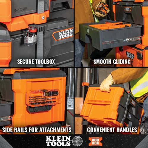 3-Drawer Modular Toolbox with 24 Dividers F7993