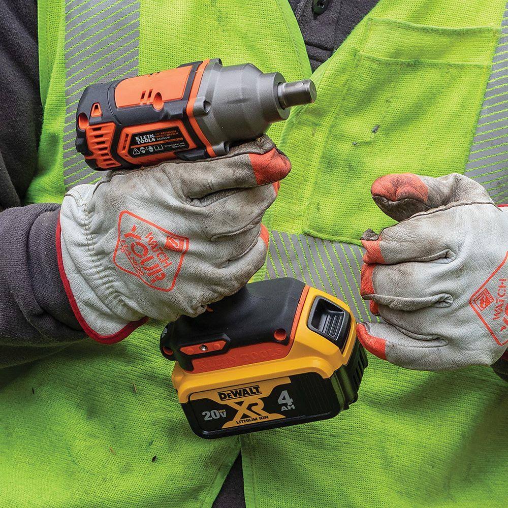 Compact Battery-Operated Impact Wrench, 1/2-Inch Detent Pin G8045