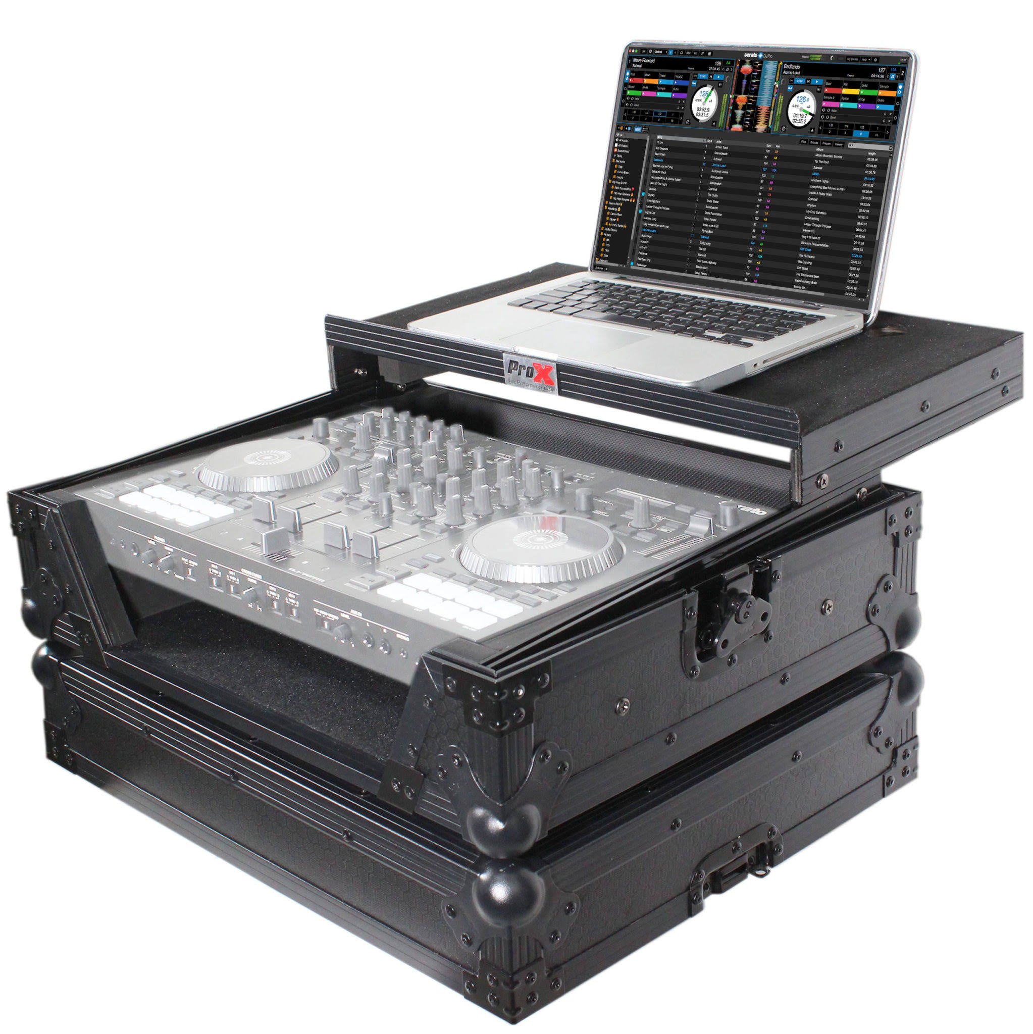 Black Flight Case for Roland DJ-707M C307