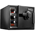Black 0.82 Cu ft Fire-Resistant Waterproof Safe with Digital Keypad F597411