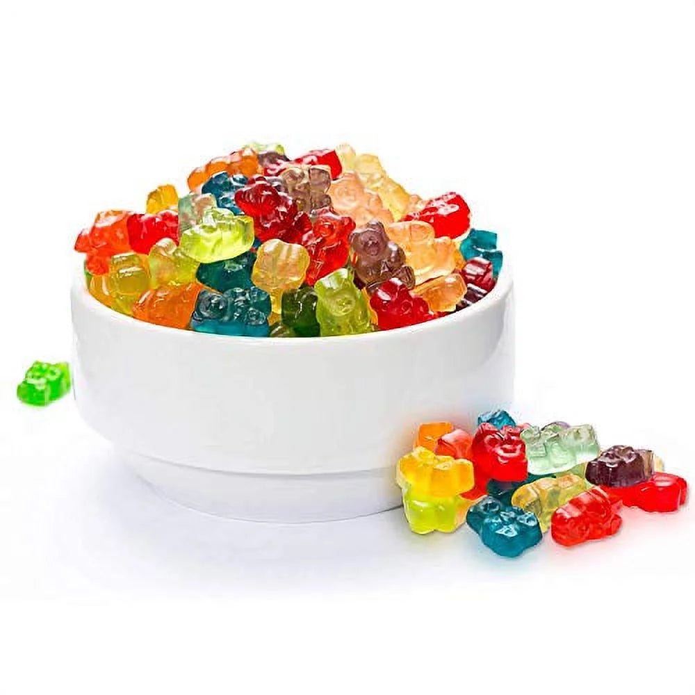 12 Flavor Gummi Bears, 5 Pound Bag O3710