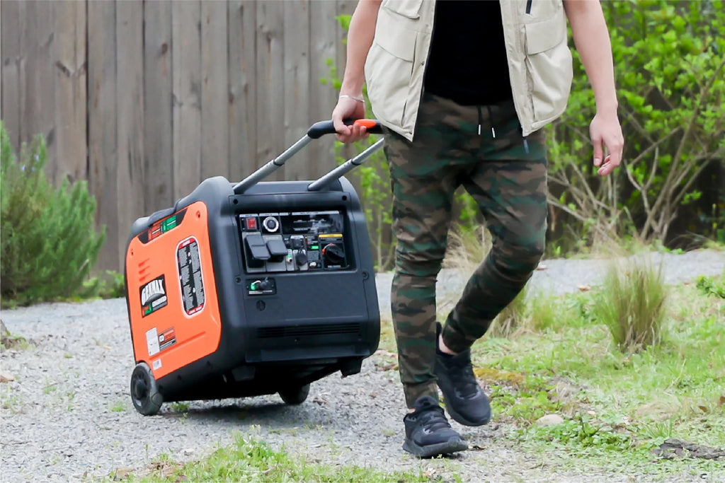 6000W Dual Fuel Portable Inverter Generator with Remote/Electric Start A7682