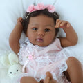 18-Inch Realistic Lifelike African American Handmade Doll G536023