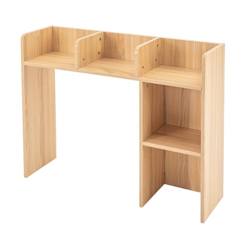 Wood Desktop Bookshelf Storage V807678