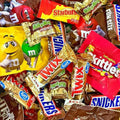 4 Pound Chocolate Candy Bundle with Twix, Snickers, Milky Way, M&M's, Skittles, Starburst Q35030