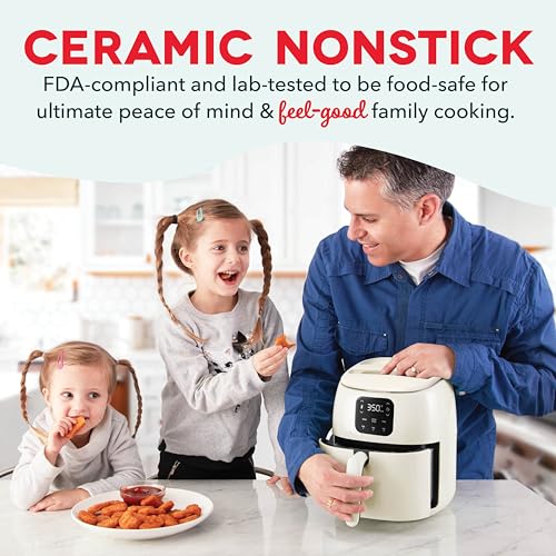 Compact Grey 2.6 Qt Electric Air Fryer Oven F6770