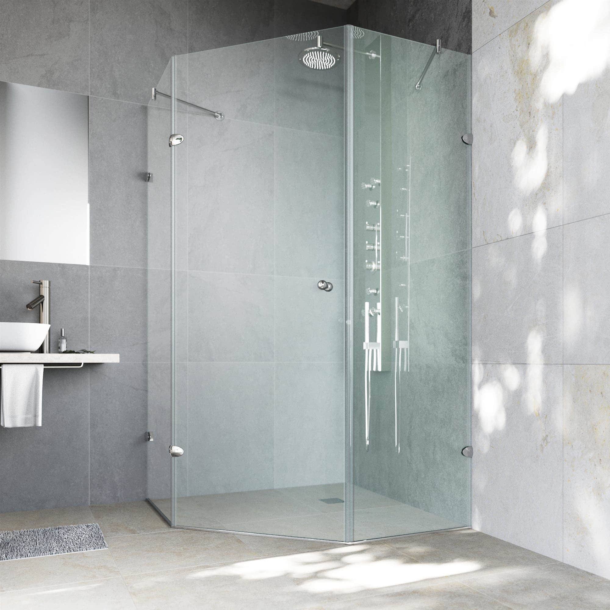 Frameless Clear Shower Enclosure B9261