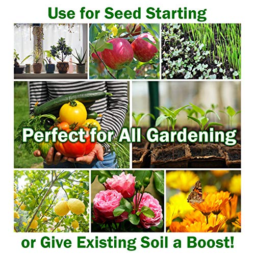 Organic Potting Soil, 3 LBS Bag Expands to 12 Quarts M688