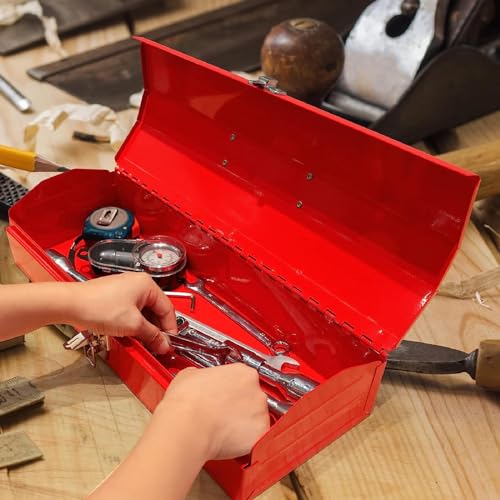 16" Portable Steel Tool Box U607