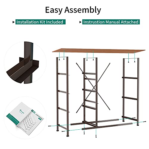 7 Drawer Fabric Dresser with Steel Frame E626