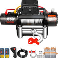 15500lb 12V Electric Winch with Wireless Remote Control K451071