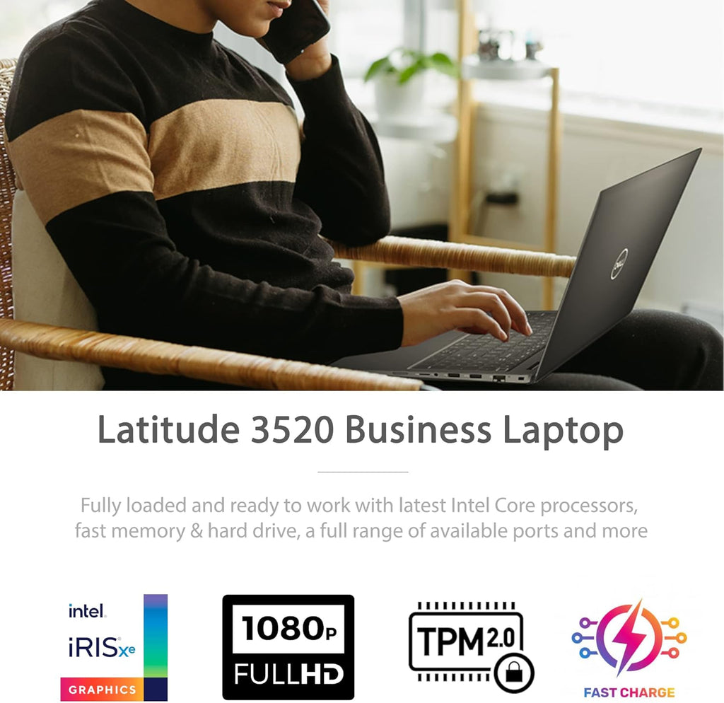 15.6" FHD Business Laptop, Intel Core i5-1135G7, 16GB RAM, 512GB PCIe SSD, Windows 11 Pro D452974