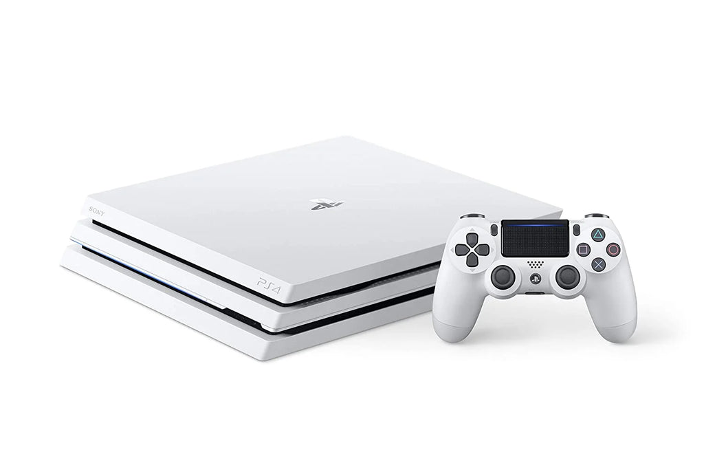 PlayStation 4 500GB Matte White Gaming Console with 2 Controller N296625