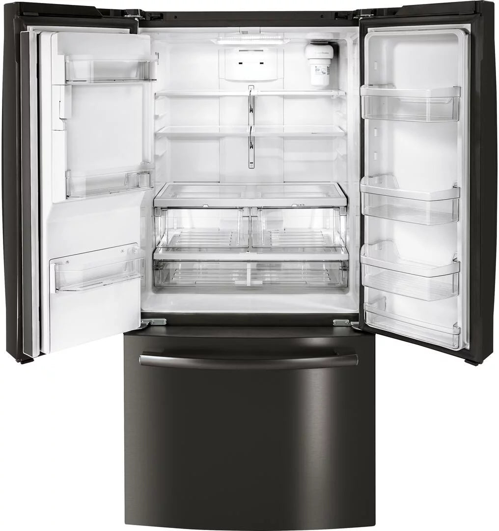 Black Stainless Steel Counter Depth French Door Refrigerator U10000