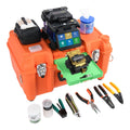 Optical Fiber Fusion Splicer Core Alignment Splicing Machine with Fiber Cleaver P6924