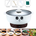 Electric Multi-Pot, 110V Electric Skillet Nonstick Hot Pot, 2.3L Q69959