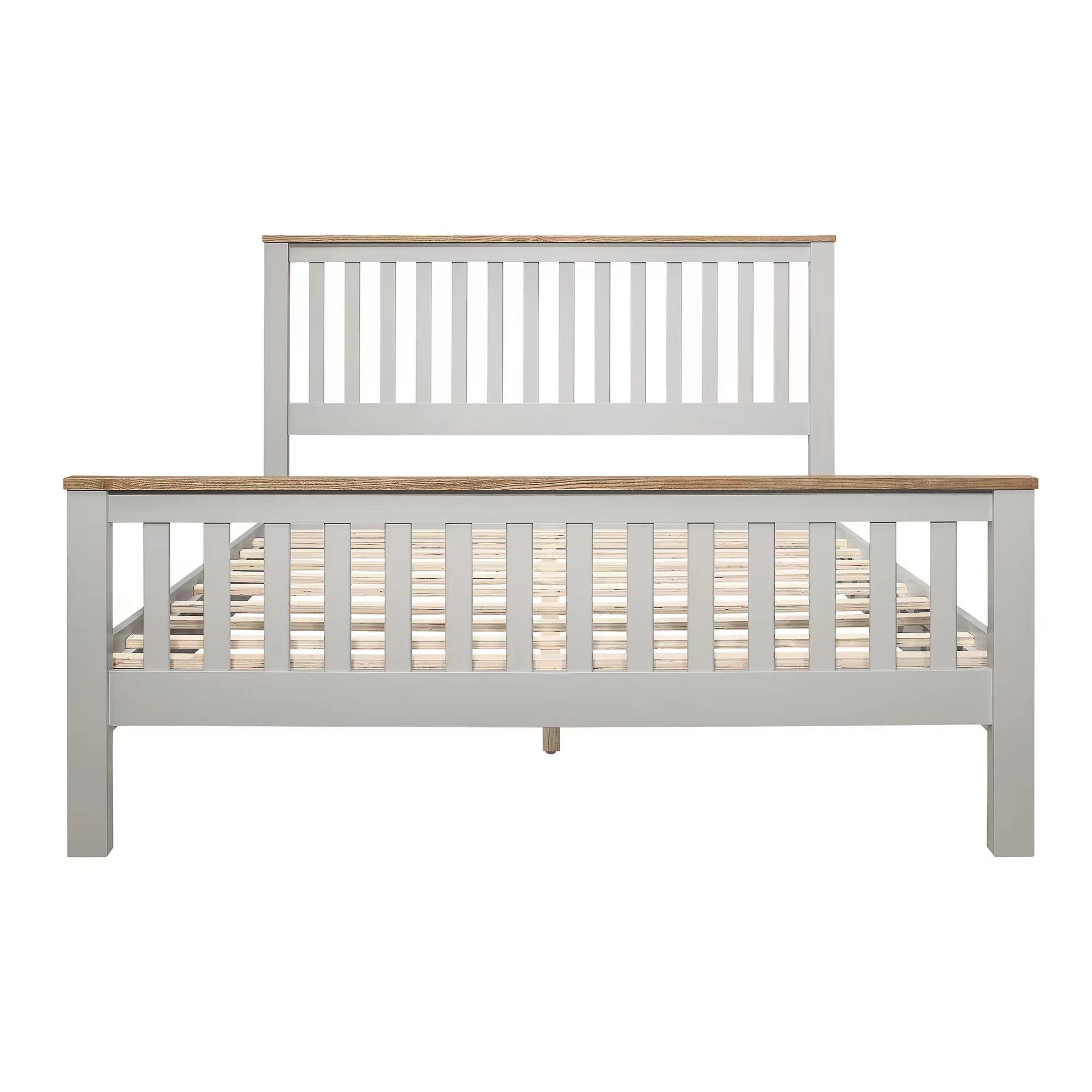 Gray Queen Bed Frame with Headboard Z337728