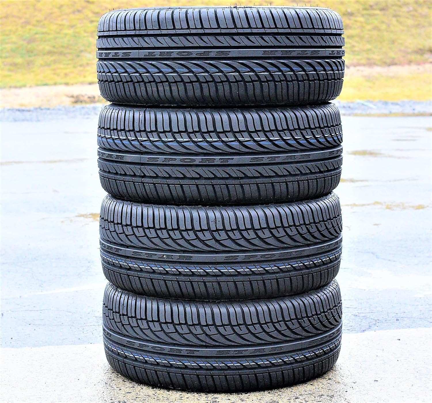 Set of 4 All-Season Passenger Car Performance Radial Tires 205/50R16 87V F519015