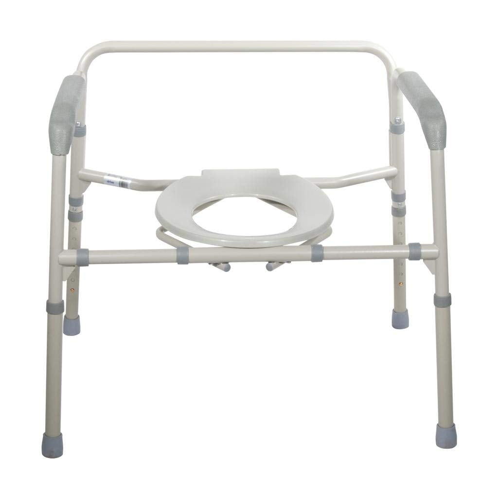 Gray Heavy Duty Bariatric Commode Chair I336176