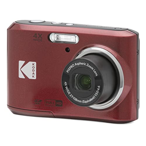 16MP Digital Camera with 4X Optical Zoom 27mm Wide Angle and 2.7" LCD Screen (Black) K129