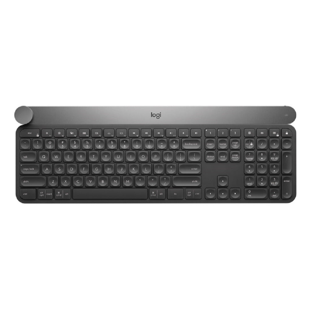 Wireless Keyboard with Creative Input Dial and 4 Port USB 3.0 HUB F4919