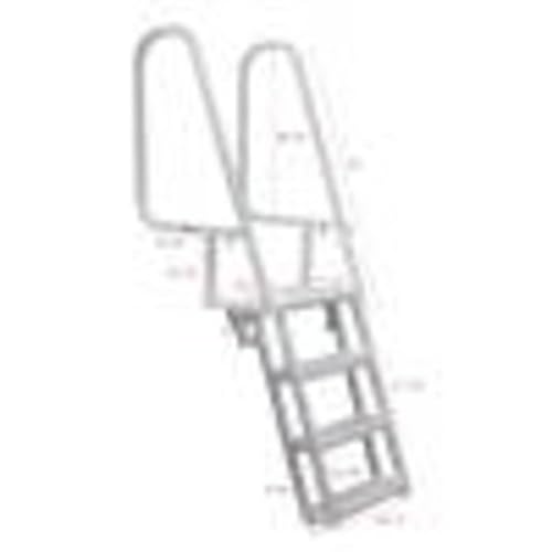 4-Step Flip-Up Dock Ladder B870