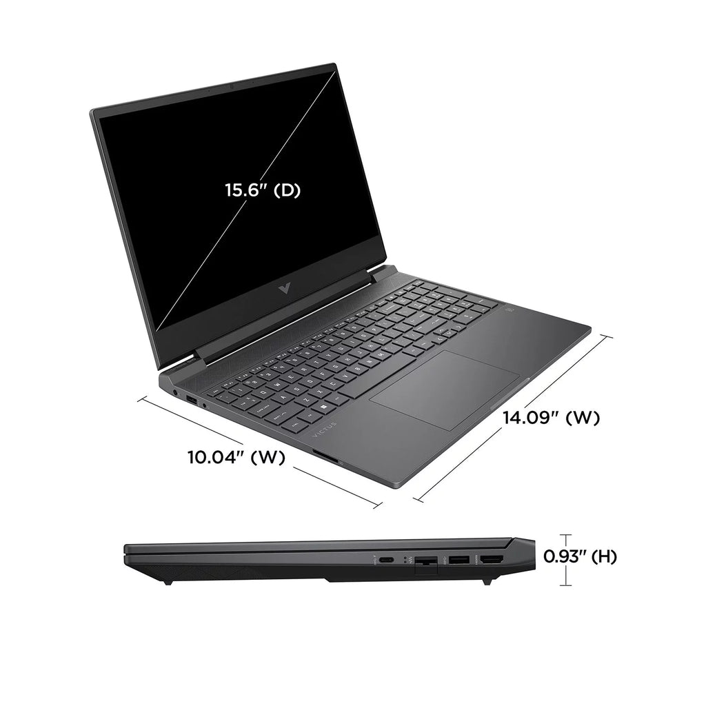 15.6" FHD 144Hz Display Gaming Laptop with AMD Ryzen 5 7535HS 32GB DDR5 RAM 2TB SSD NVIDIA GeForce RTX 2050 V654656