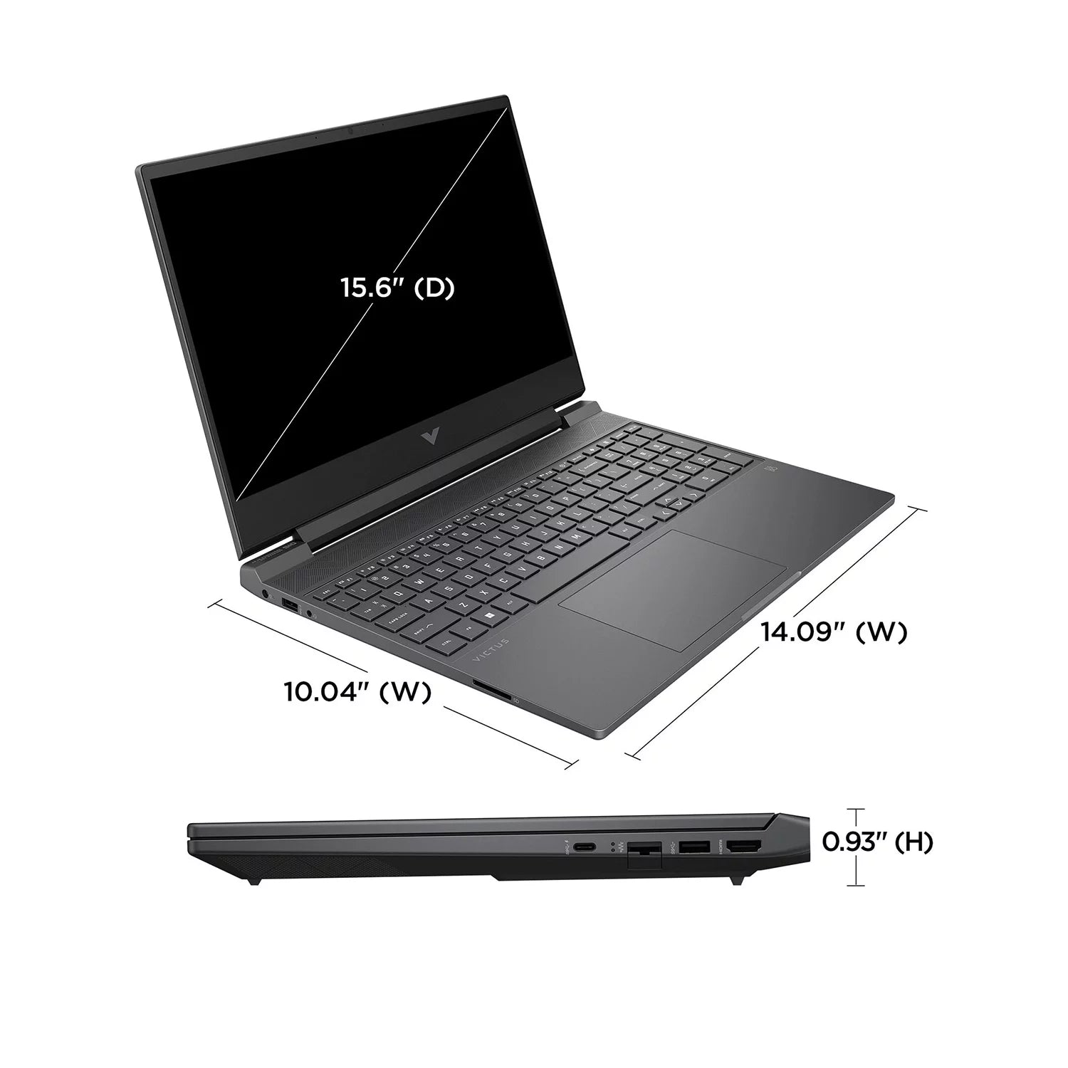 15.6" FHD 144Hz Display Gaming Laptop with AMD Ryzen 5 7535HS 32GB DDR5 RAM 2TB SSD NVIDIA GeForce RTX 2050 V654656
