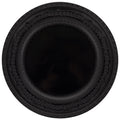 Black Acrylic Charger Plates Round Set of 4 L75163