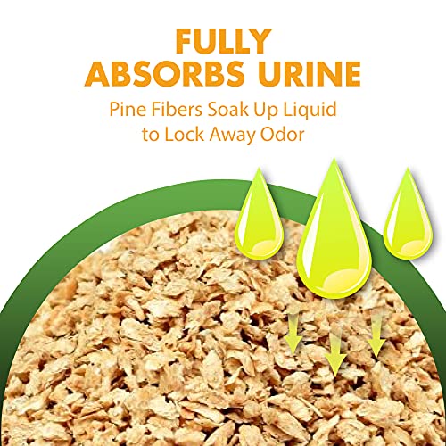 100% Natural Cat Litter, 20Lb Z924788