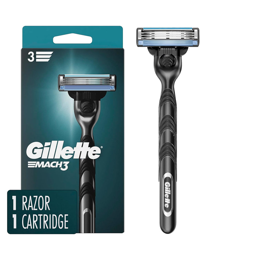 Mach3 Razor, 1 Razor Handle + 1 Blade Refill O6729