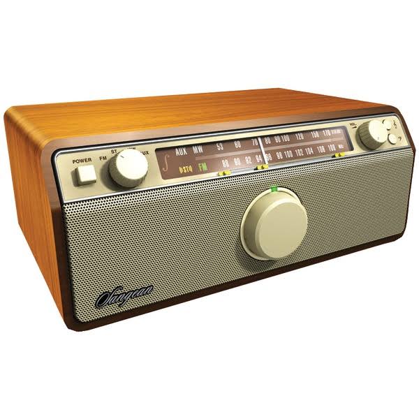 Analog Wooden Cabinet Receiver Z787074