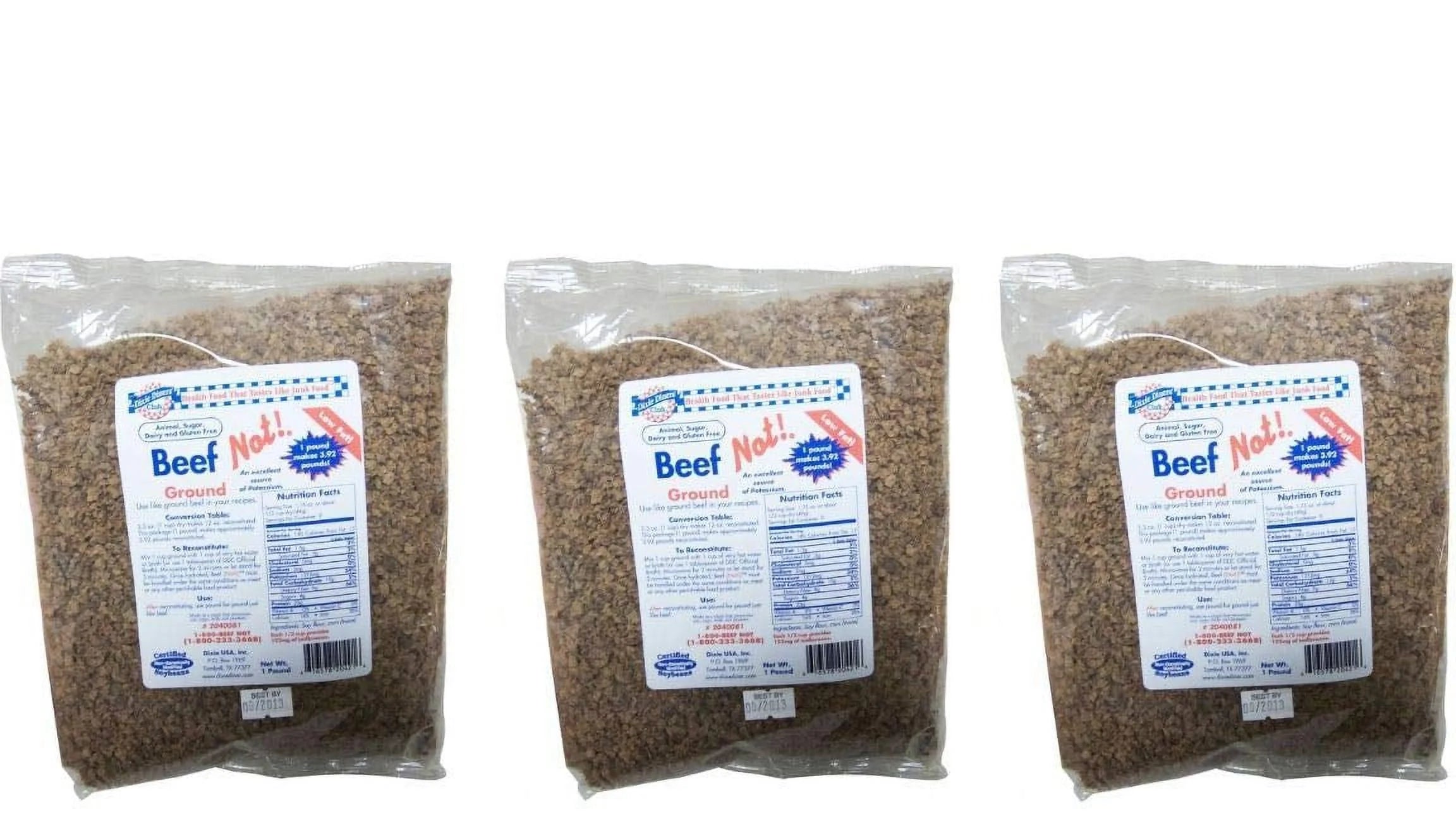 Beef (Not!) Ground 1 lb. bag Pack of 3 R7888