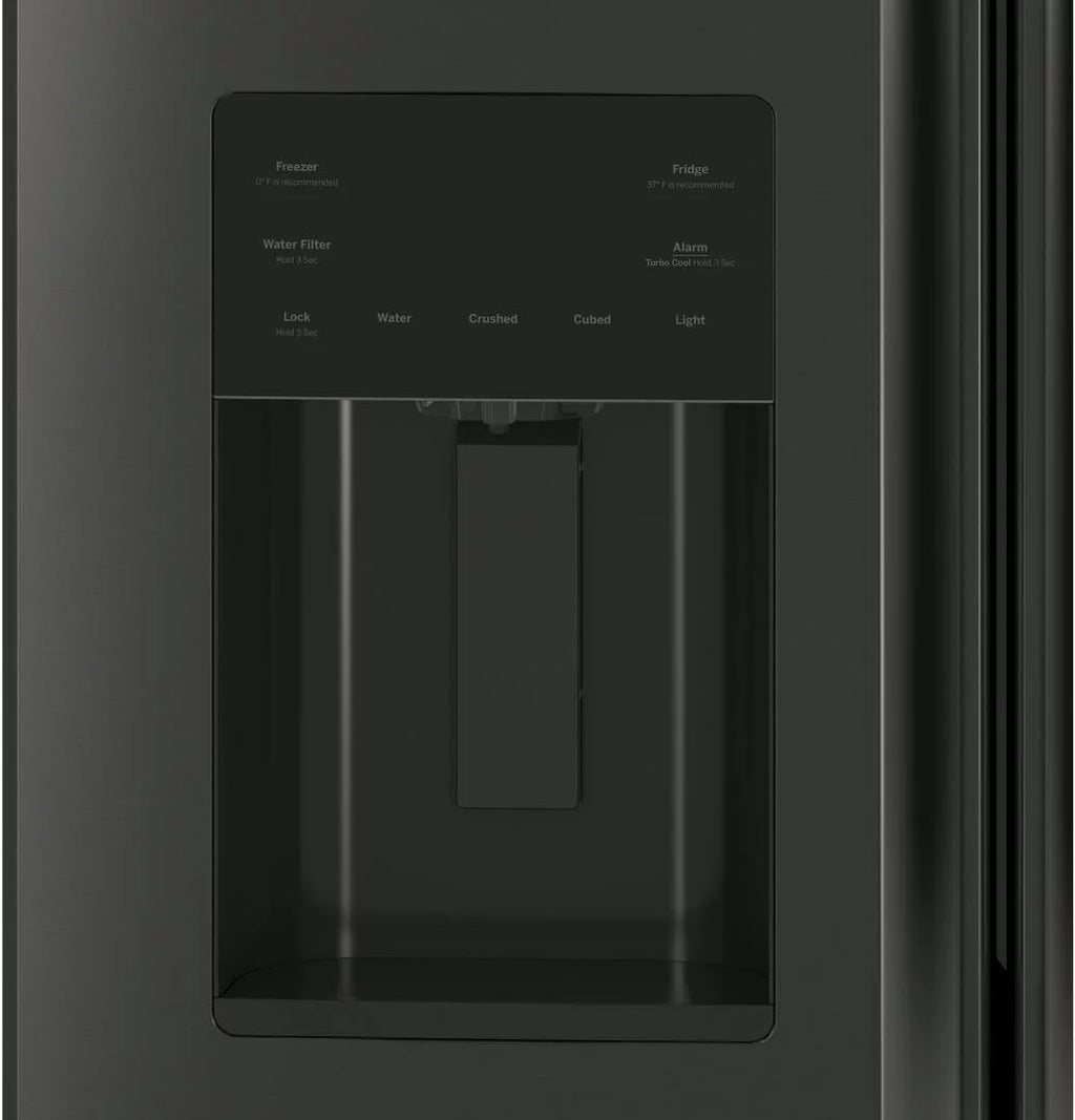 Black Stainless Steel Counter Depth French Door Refrigerator U10000