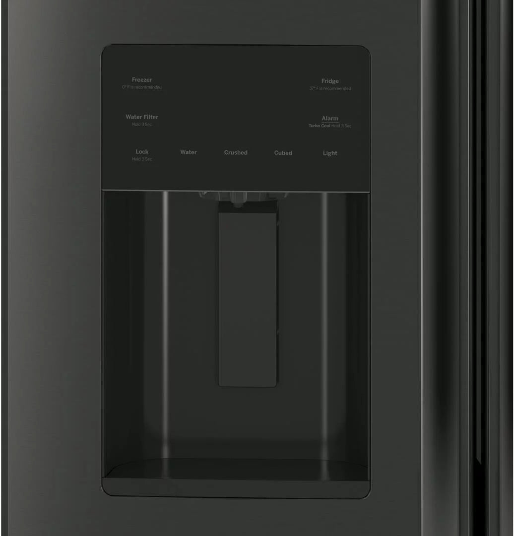 Black Stainless Steel Counter Depth French Door Refrigerator U10000