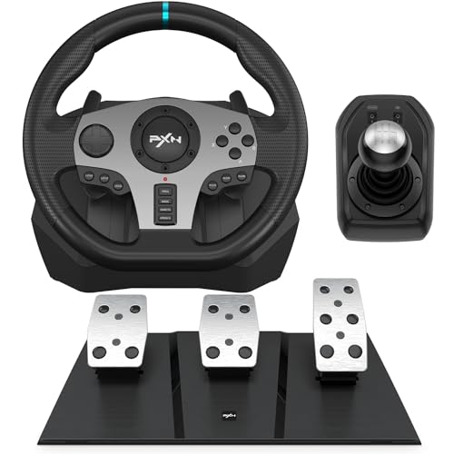 Racing Wheel with Shifter and Pedal for PS4, PC, PS3, Xbox M965