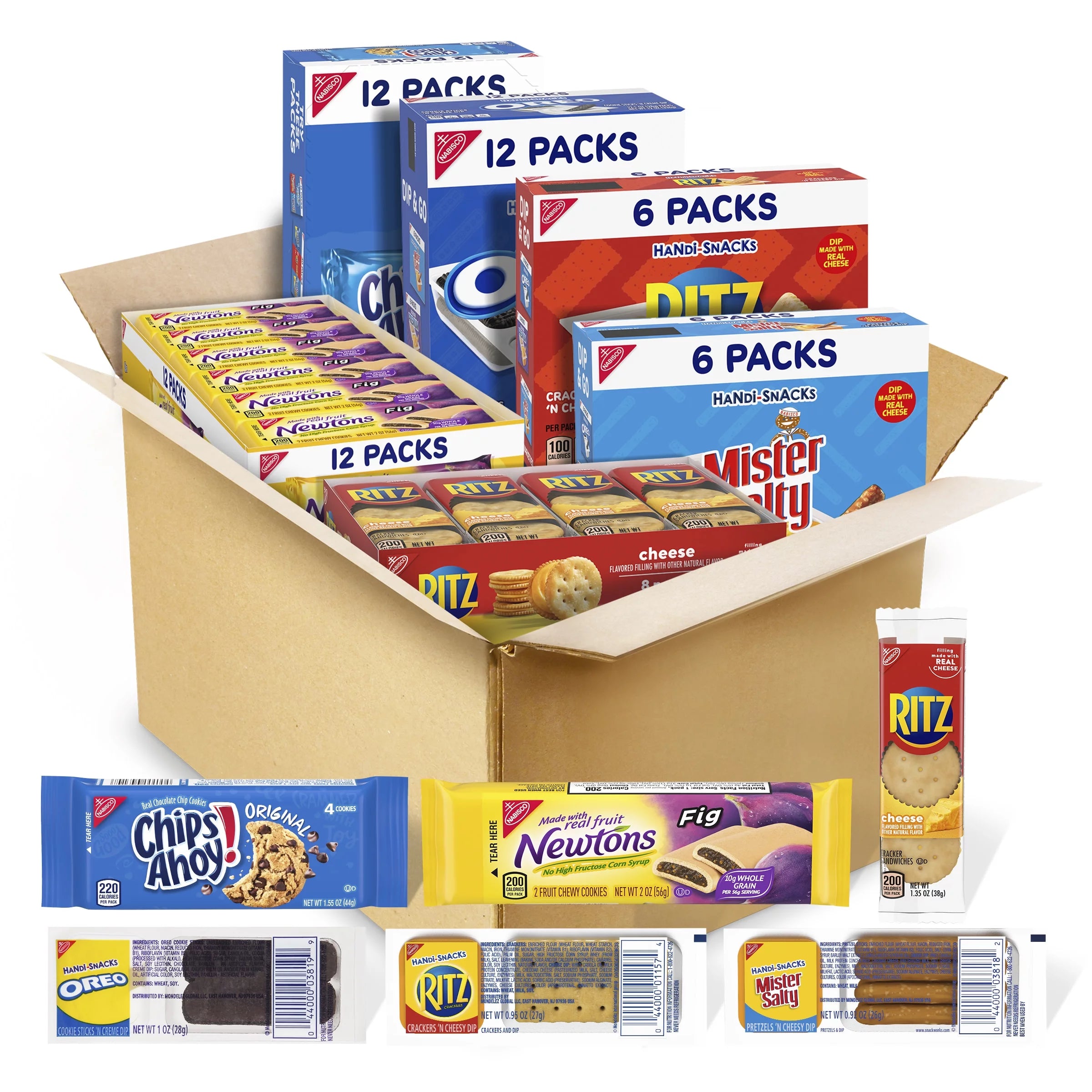 56 Snack Packs Variety Pack S830721