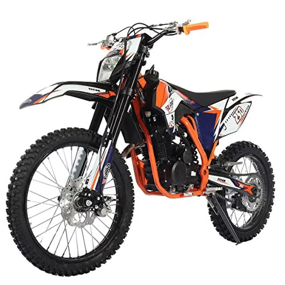 250cc Gas Pit Dirt Bike, 5-Speed Manual Transmission, Electric/Kick Start J112776