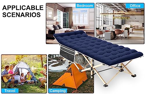 Portable Folding Camping Cot with Carry Bag B562440