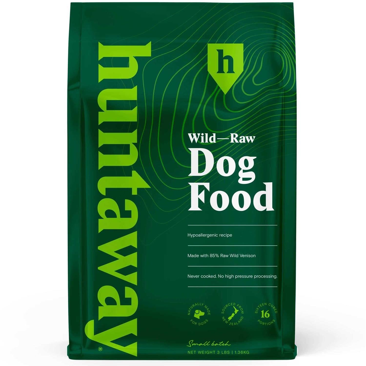 Frozen Wild Venison Raw Dog Food N419037