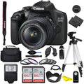 DSLR Camera with 18-55mm Lens and 64GB SDHC Memory V7728