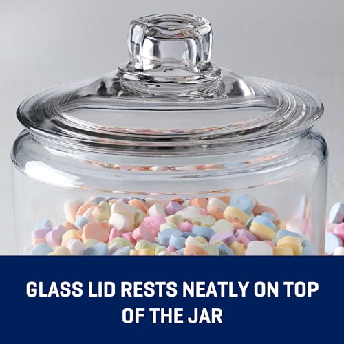 1 Gallon Glass Jar with Lid, Set of 2 M276568