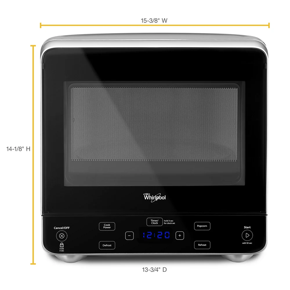 0.5 Cu. Ft. Stainless Look Countertop Microwave L2562