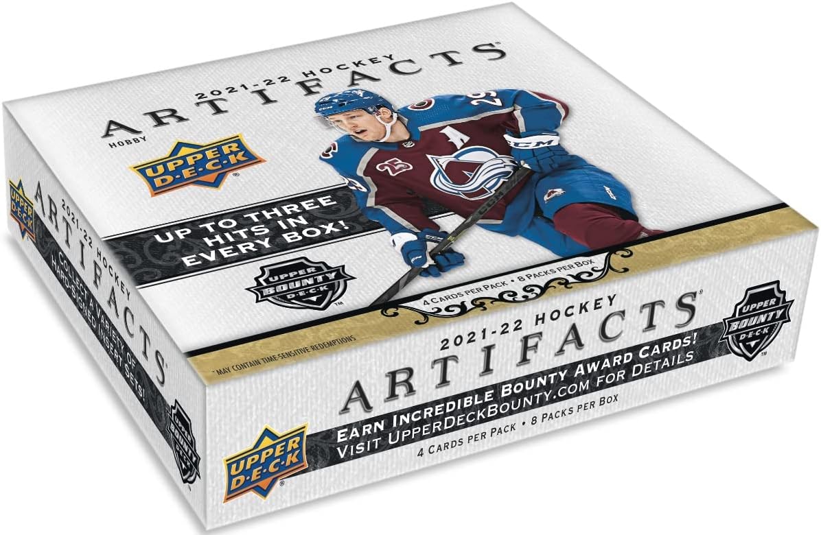 2021/22 Upper Deck Artifacts NHL Hockey HOBBY box (8 pks/bx) Y584283